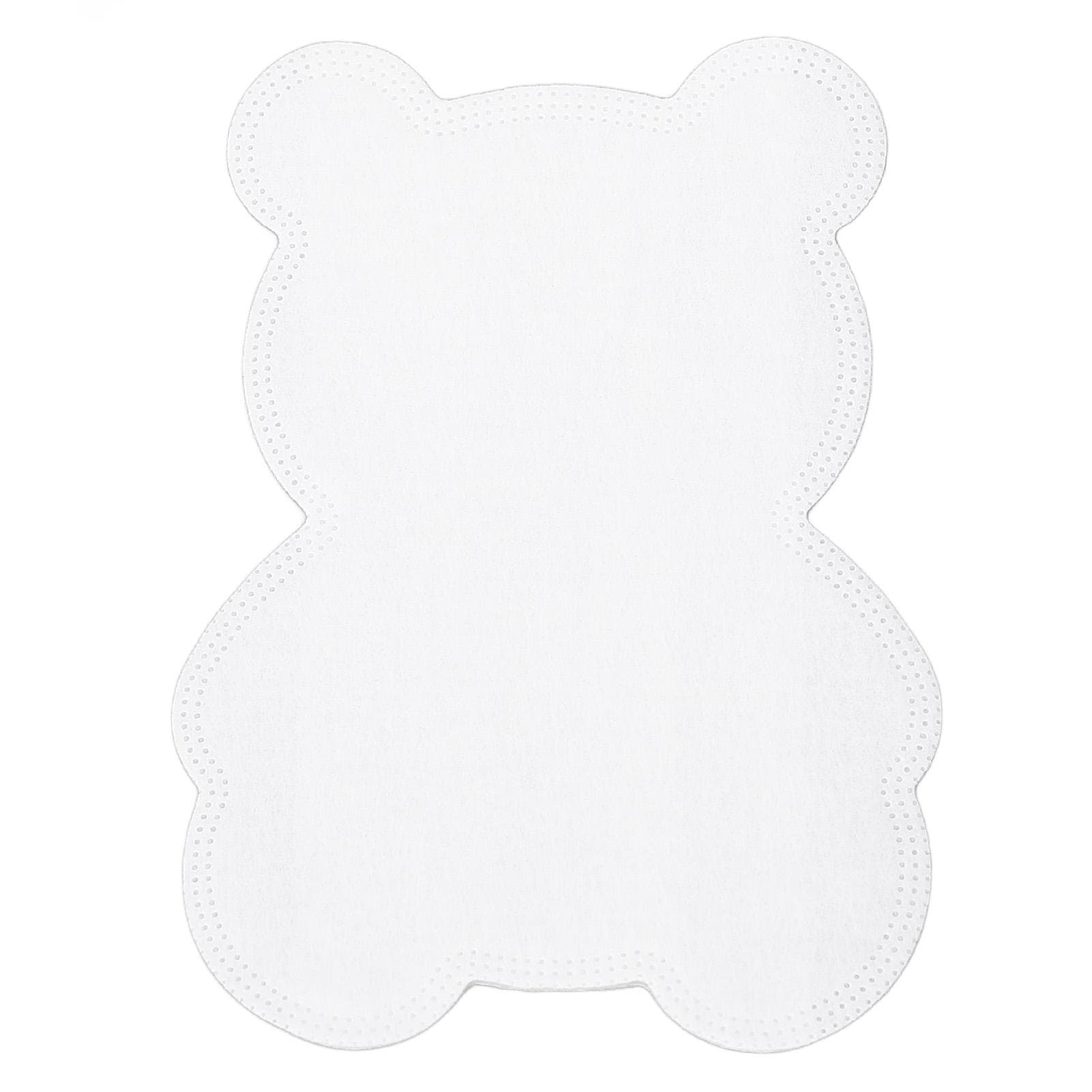 50pcs Cartoon Bear Armpit Sweat Patch Underarm Sweat Absorbent Patch Non Visible No Trace Sweat Pad