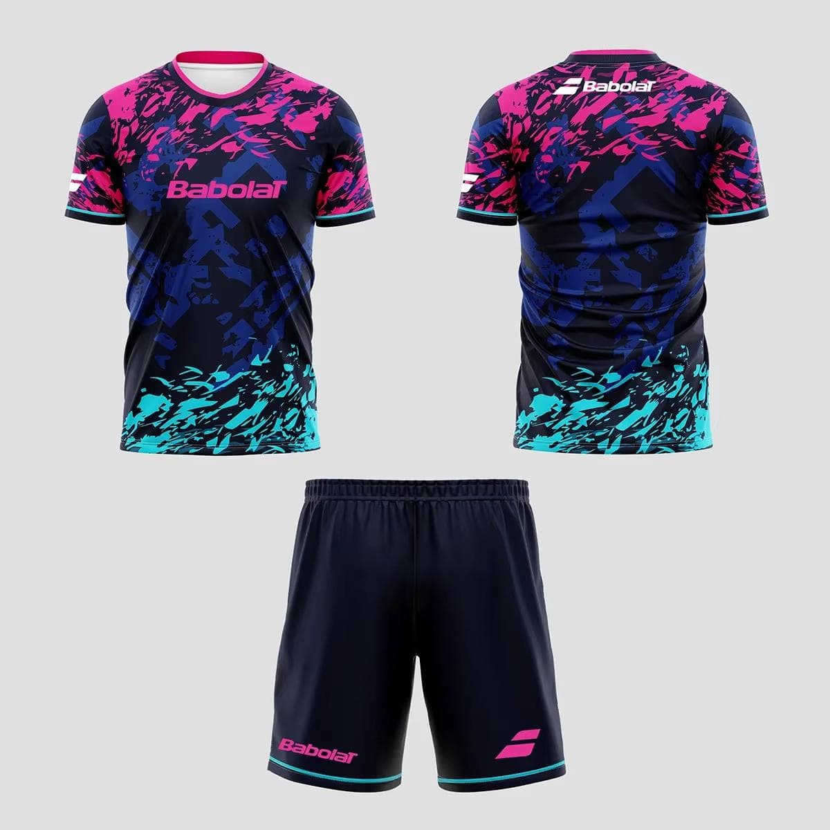 2025 New Men's Summer Tennis Breathable Set, Quick drying Badminton Loose Set, Men's T-shirt and Short sleeved Shorts Set Soft a 5XL