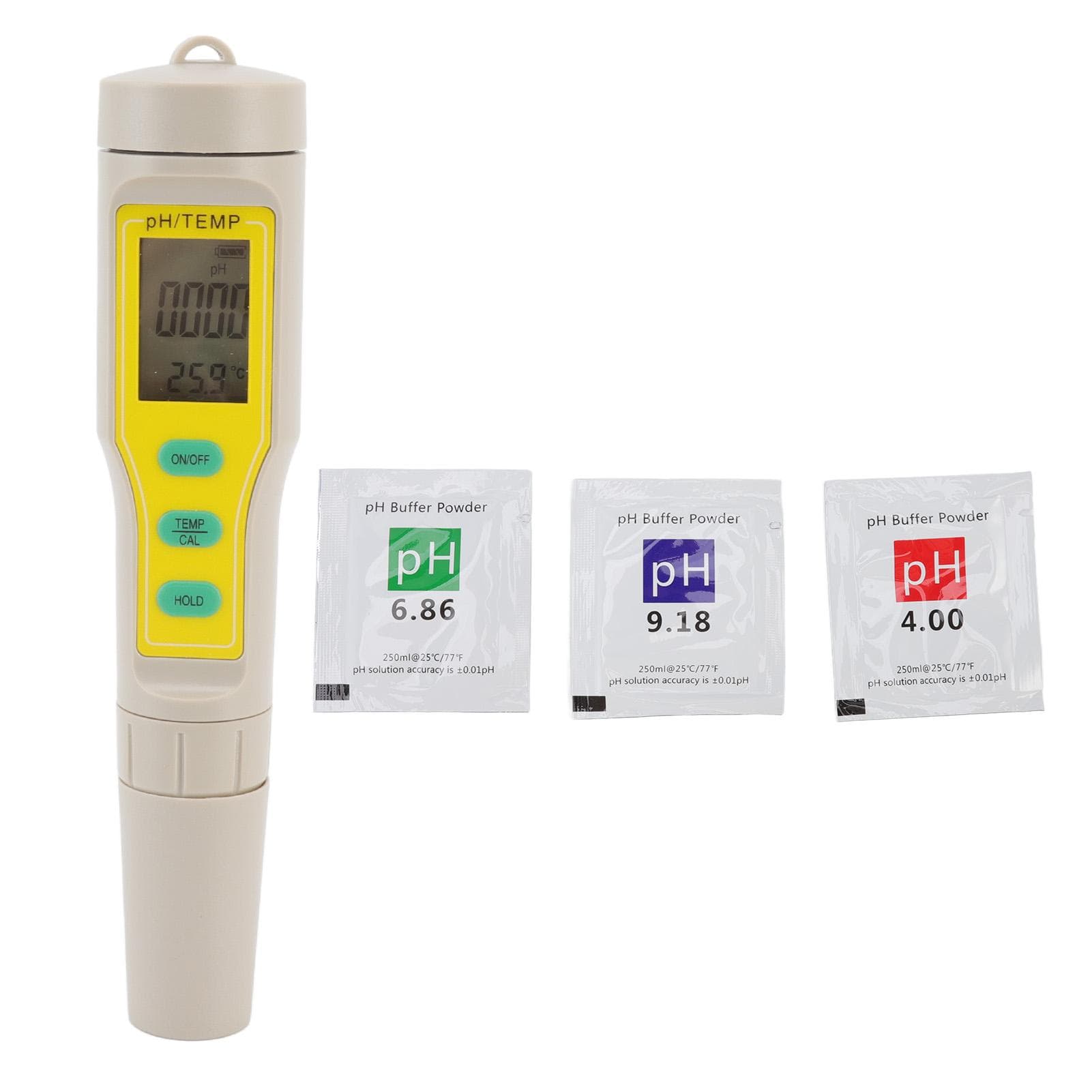 Digital Water Quality Tester Pen Type High Accuracy Portable Waterproof Water PH Quality Meter