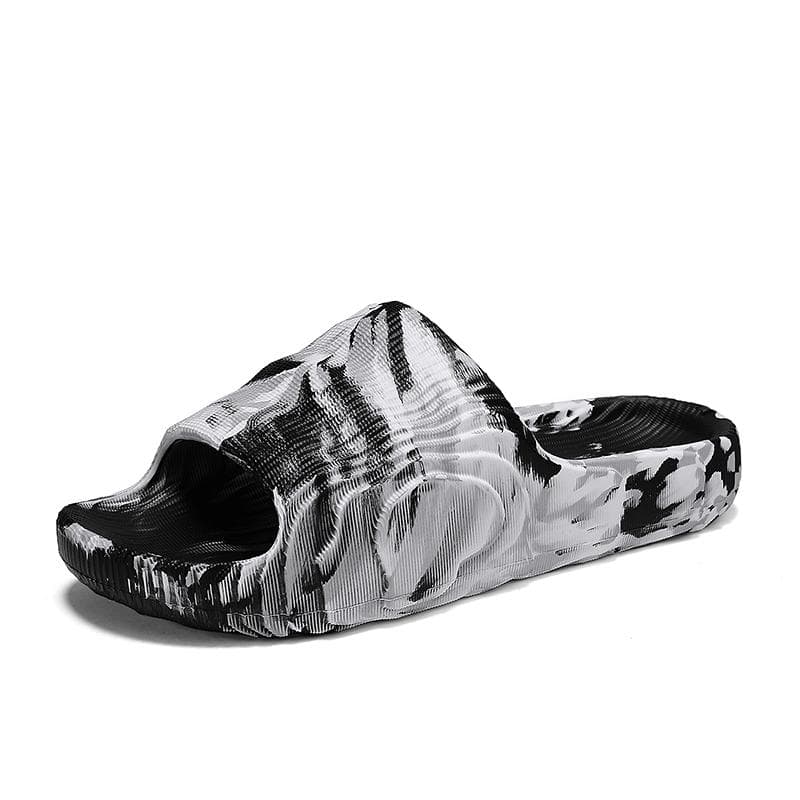 Men's Slippers Summer Indoor Home New Bathroom Anti Slip Soft Sole Slippers EVA Fashion Trend Slippers 42-43