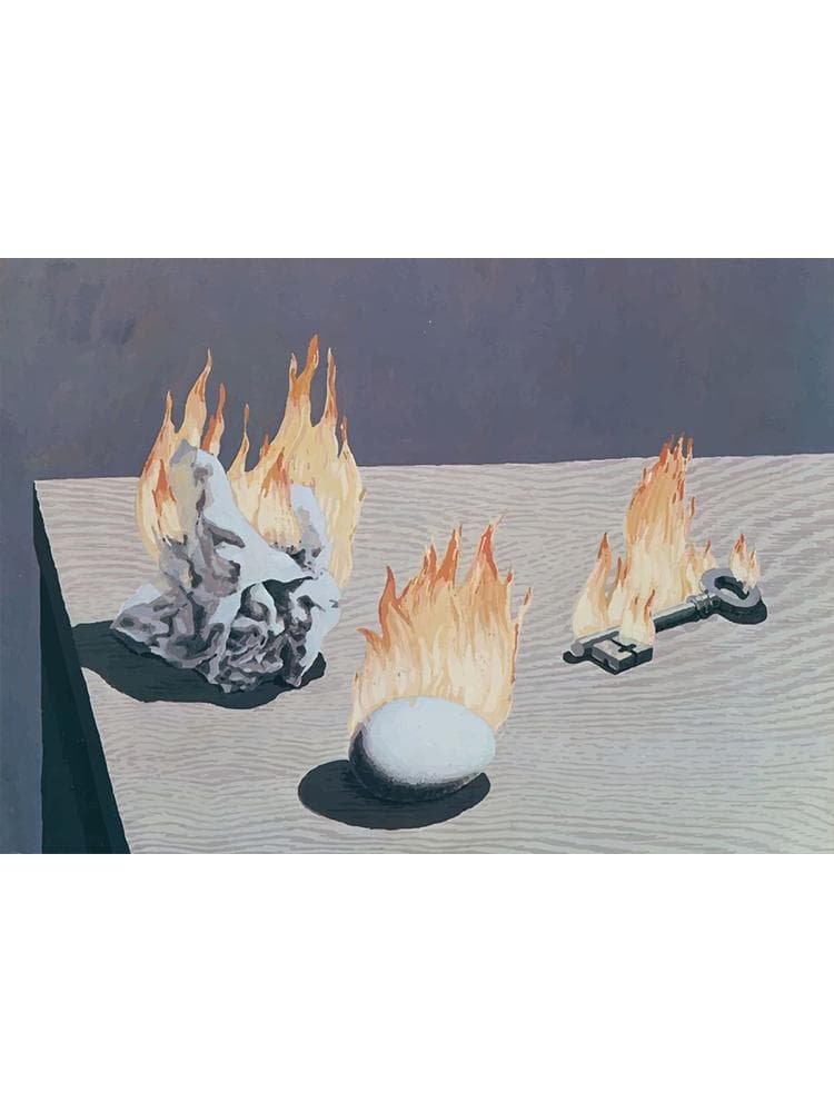 Famous Surrealism Arts Posters Canvas Painting Abstract Rene Magritte Wall Picture Print For Gallery Bedroom Home Decoration 70x100cm No Fram