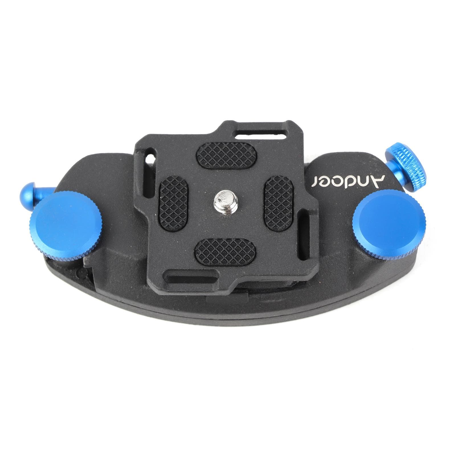 Metal Quick Release Belt Buckle Camera Waist Belt Strap Buckle Button Mount Clip for DSLR Cameras blue