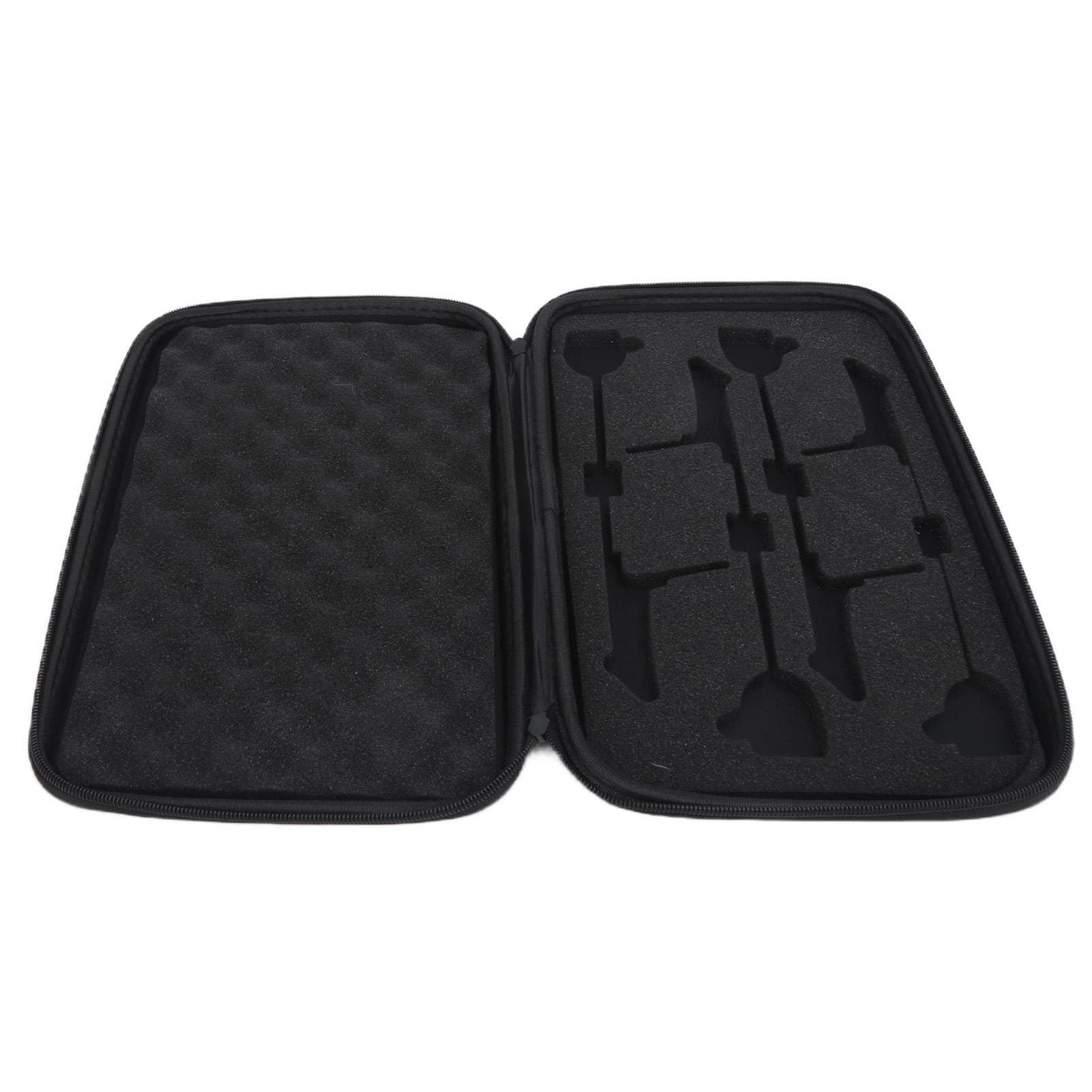 Fishing Bite Alarm Hanger Set LED Illuminated Indicator Carp Fishing Tackle in Zipper Case