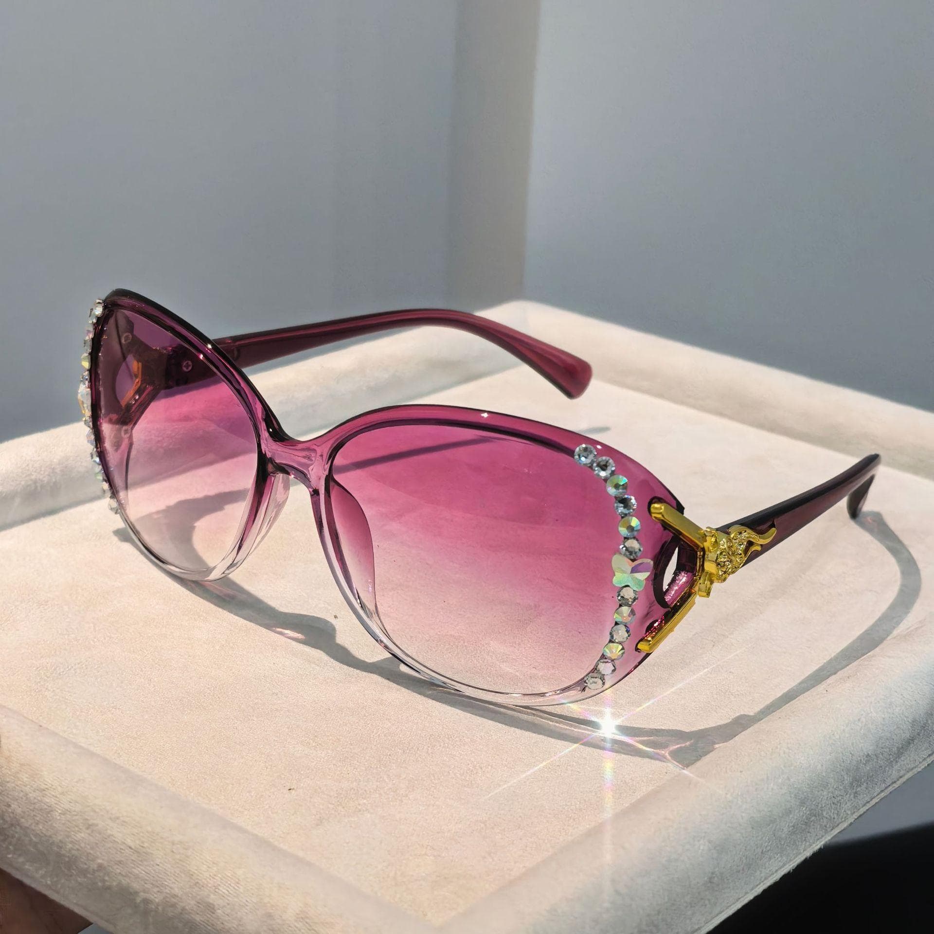 New Elliptic Sunglasses Women Designer Retro UV400 Protection Fashion Driving Shades Female Eyewear Brand Sun Glasses 1PC