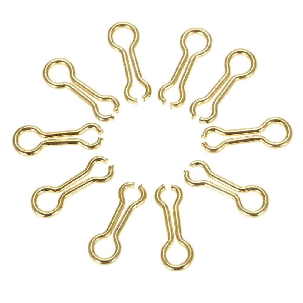 200PCS Brass Sinker Wire Eye for DO-IT Molds Small