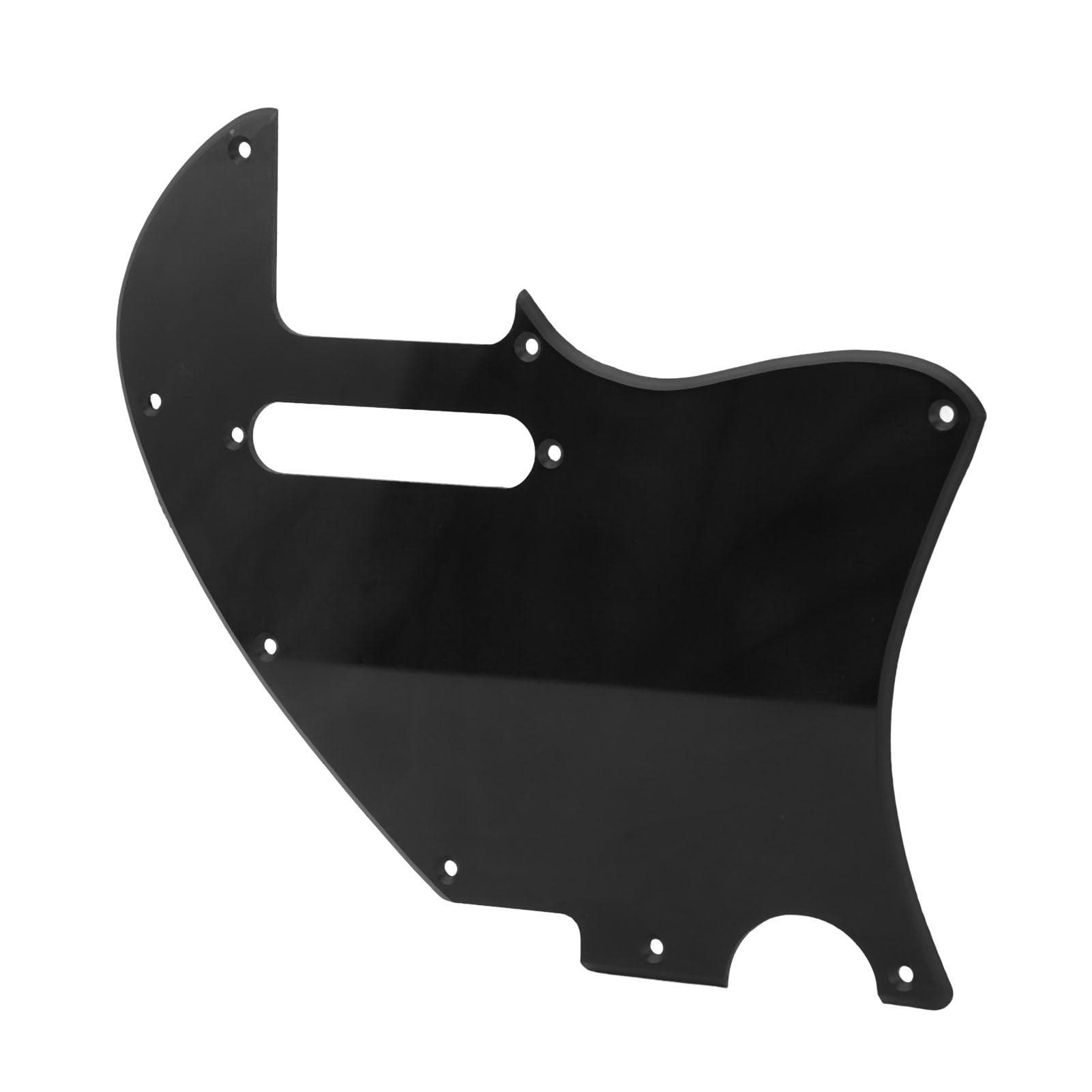 Electric Guitar Pickguard Scratch Plate PVC Anti Deformation Easy to Install Guitar Anti Scratch