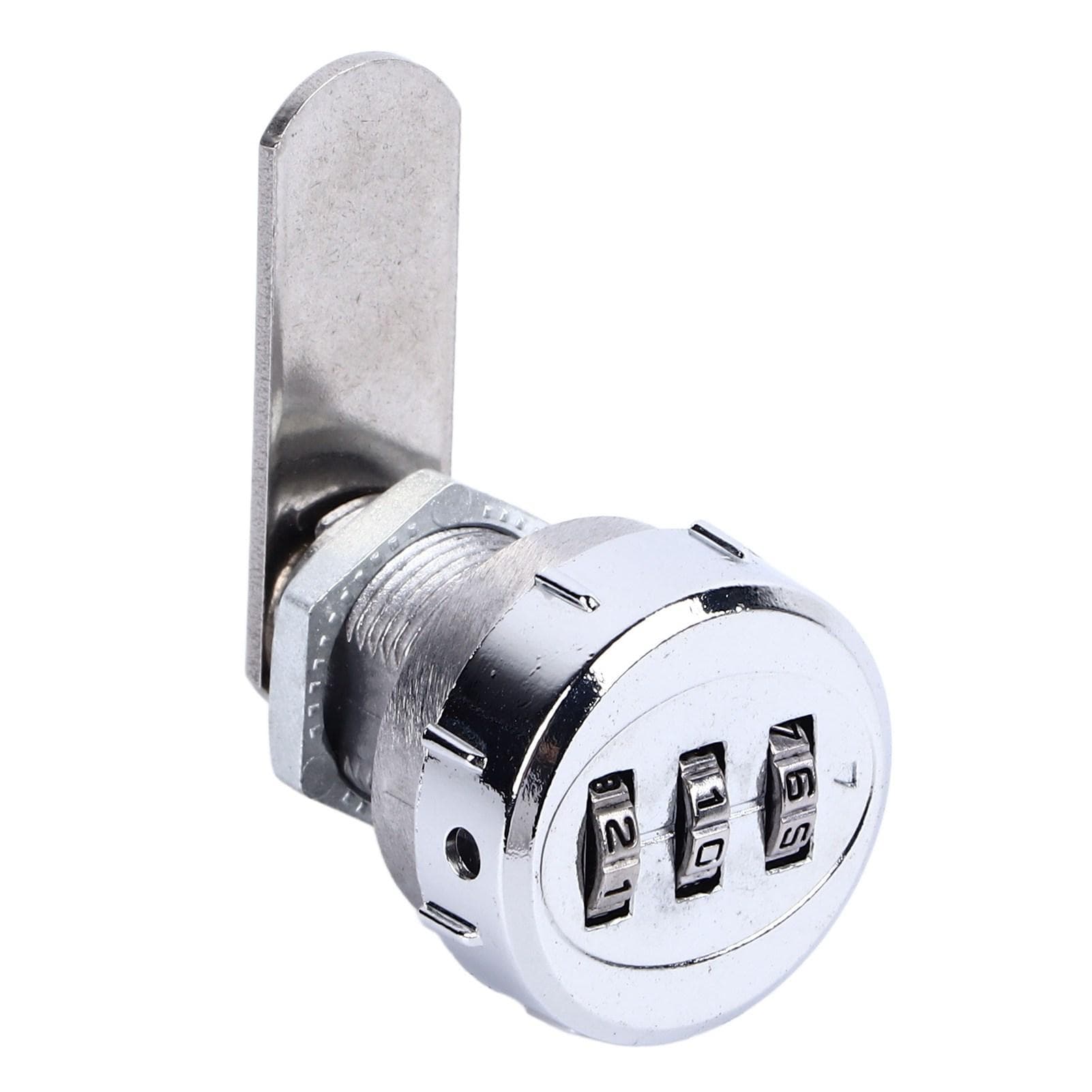 Combination Cabinet Cam Lock Mini 3 Digit Password Mechanical Cabinet Lock for Drawer Mailbox L20