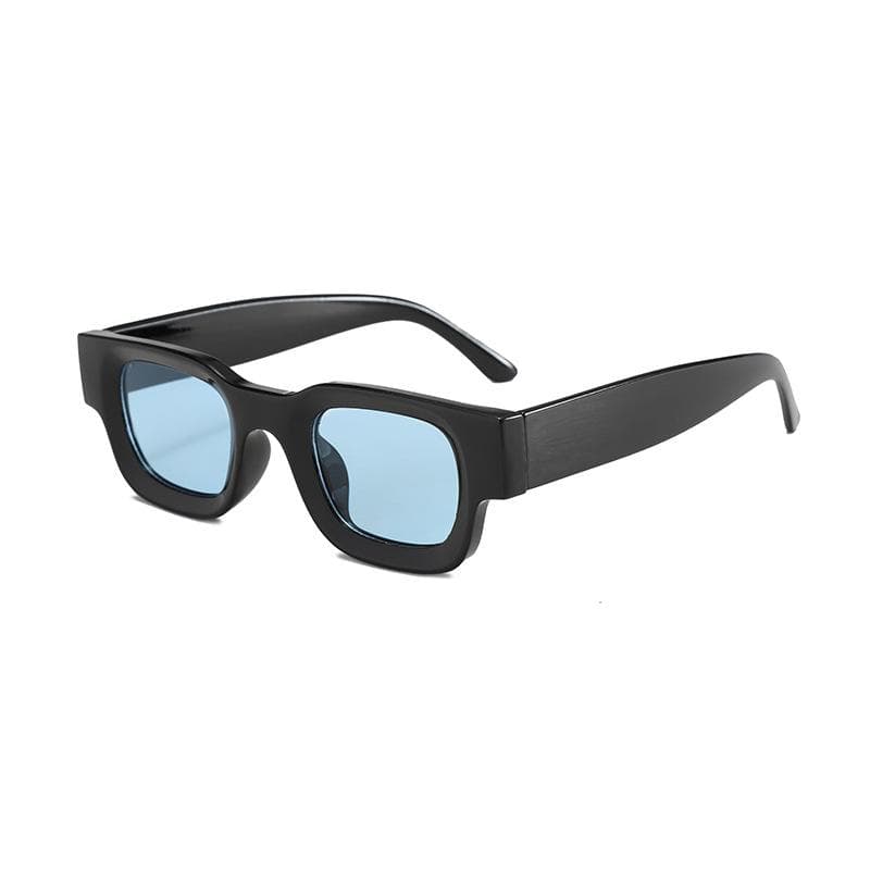 Small Rectangle Sunglasses Women Fashion Retro Square Sun Glasses Men Classic Vintage Black Punk Shades UV400 Protection