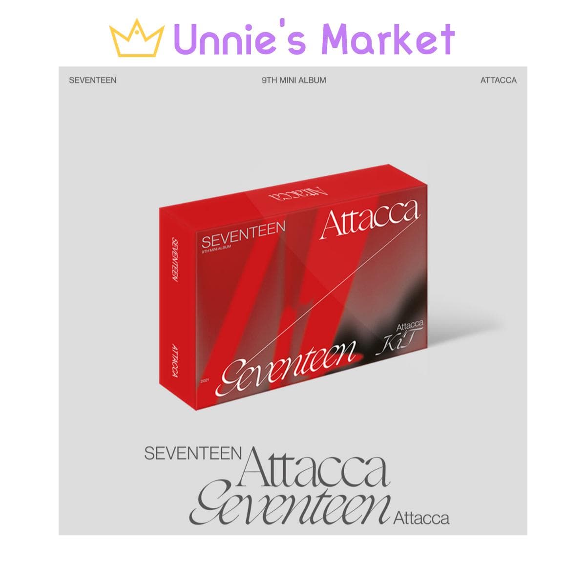 SEVENTEEN - Attacca Kit Ver. Album 1ea