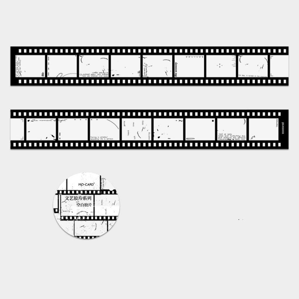 Vintage Literary Film Series Masking Washi Tape Retro Scenery Decorative Adhesive Material Sticker Label Scrapbooking