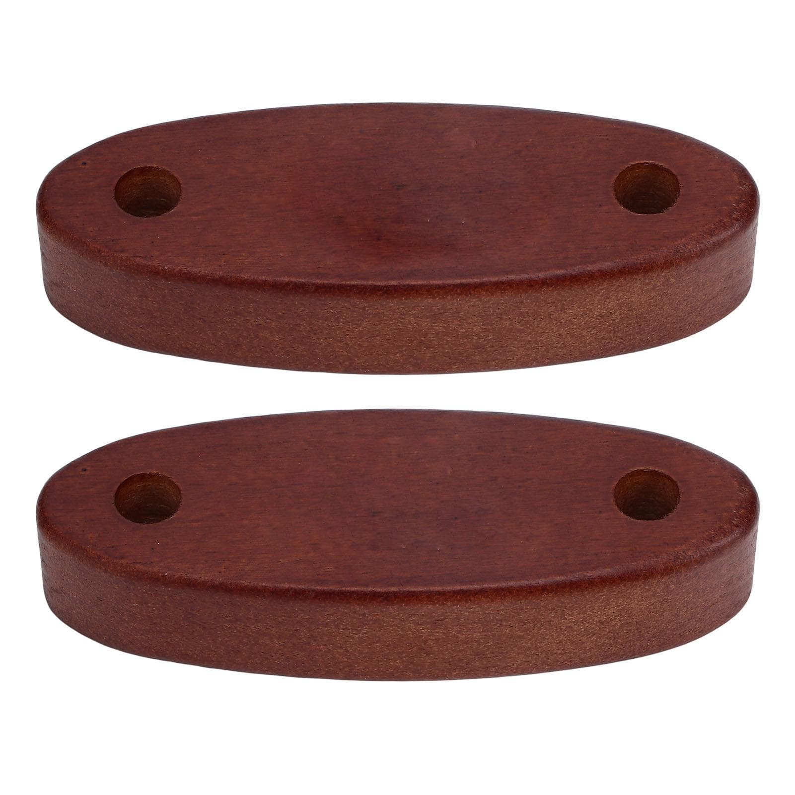 2pcs Wooden Tent Rope Buckle 8mm Windproof Rope Buckle Rope Adjustment Accessories for Camping