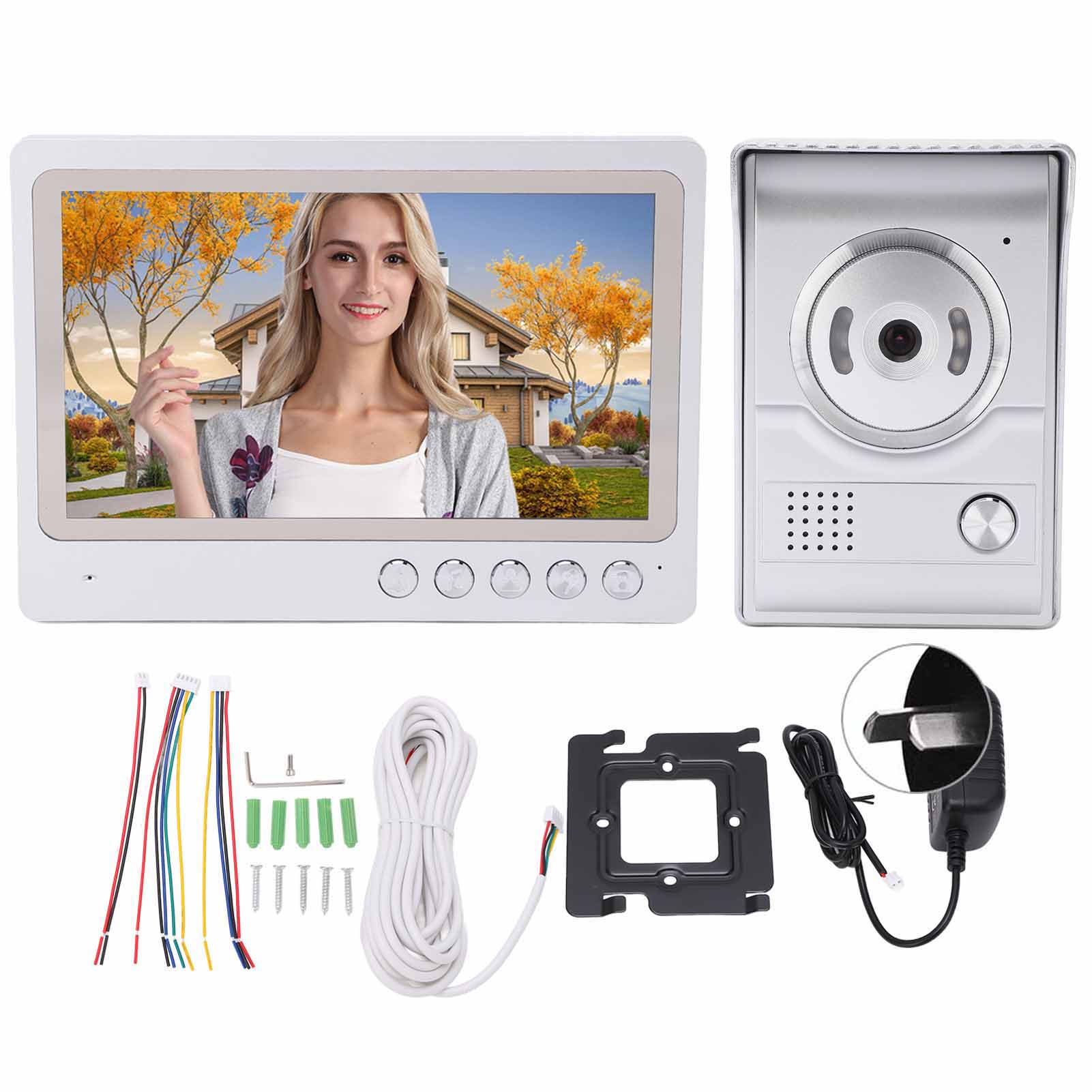 9in HD Video Intercom UI  Interface Doorphone System Smart Access Door Camera