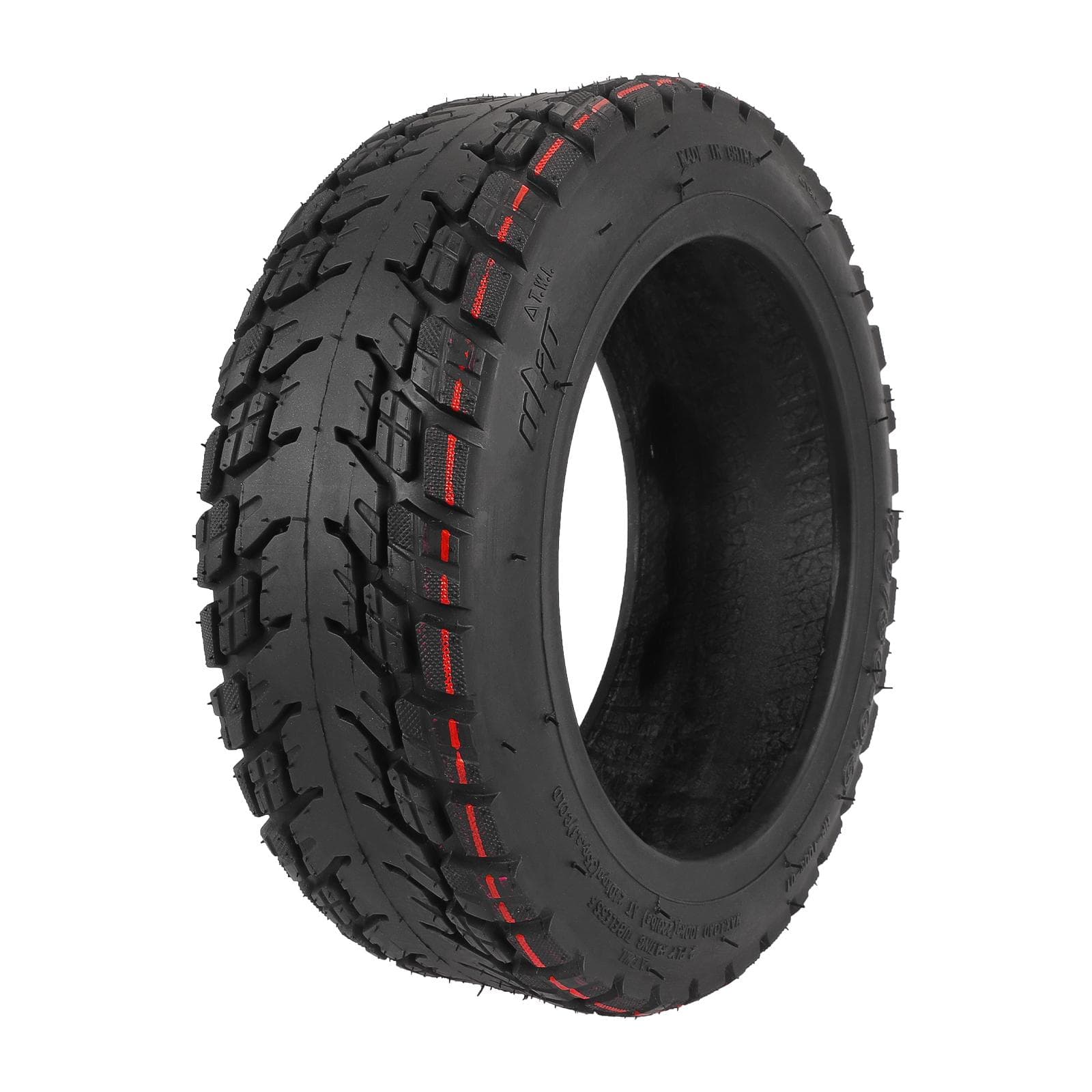 Ulip 11 Inch 70/80-6.5 Tubeless Tire Thickened Electric Scooter Off-Road Vacuum Tire Anti-Slip & black