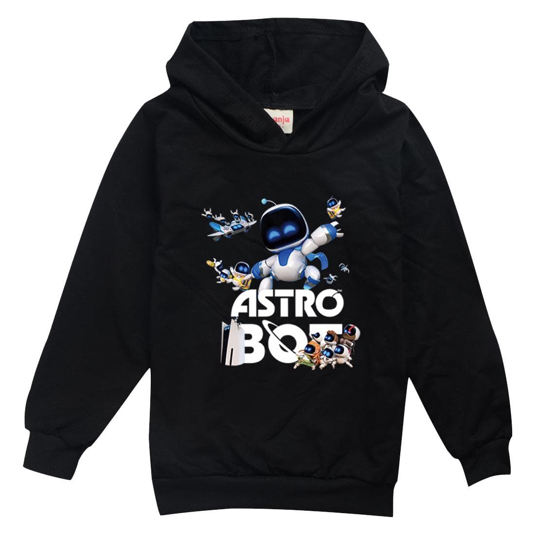 2025 Game Astro Bot Hoodie Kids Comic Clothes for Teens Girl Pullover Long Sleeve Coats Boys Soft Fabric Outerwear Children Clothing 160