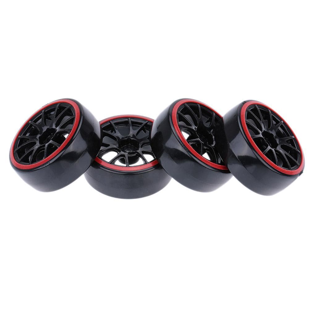 4Pcs/Set 1/10 Hard Tires For Traxxas HSP Tamiya HPI Kyosho Rc Drifting Car