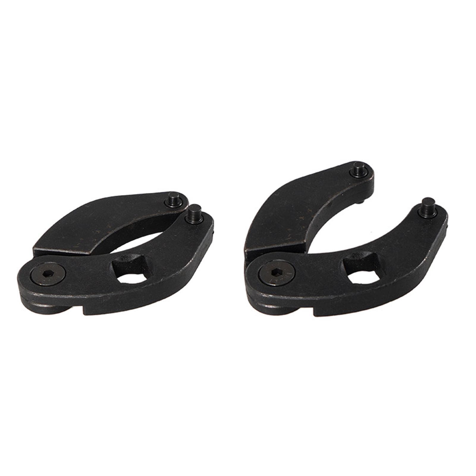 Adjustable Gland Nut Wrench Kit 1266 +7463 Spanner Tool Set for Hydraulic Cylinder black