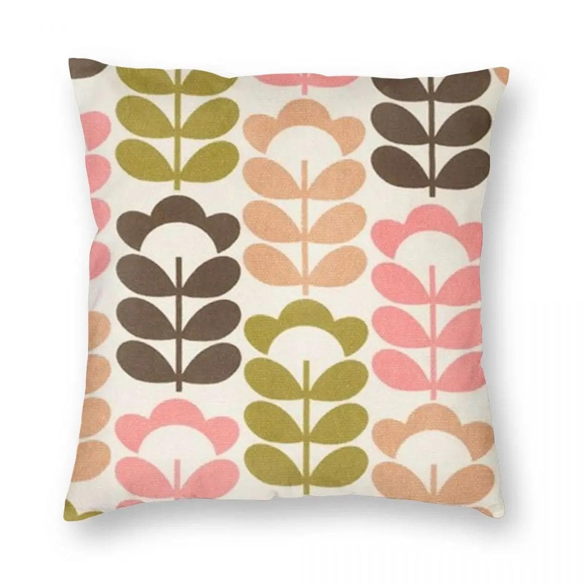 Orla Kiely Abstract Art Orla Luxury Pillowcase Soft Polyester Cushion Cover Decorations Pillow Case Cover Home 40x40cm beige