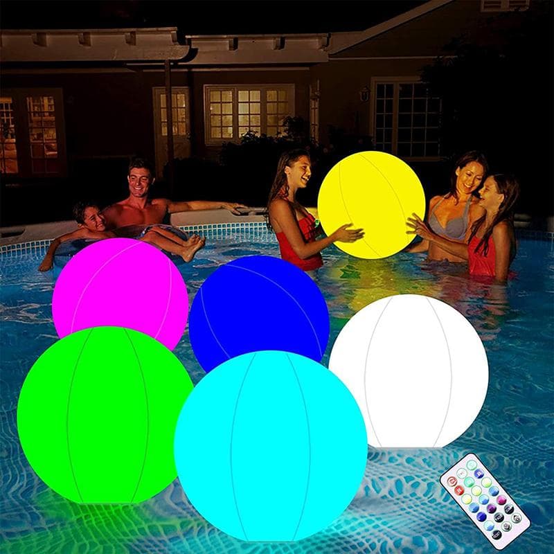 Led Balloon Large Inflatable Blow Up Beach Large For Water Pool Party Balloons 1PC