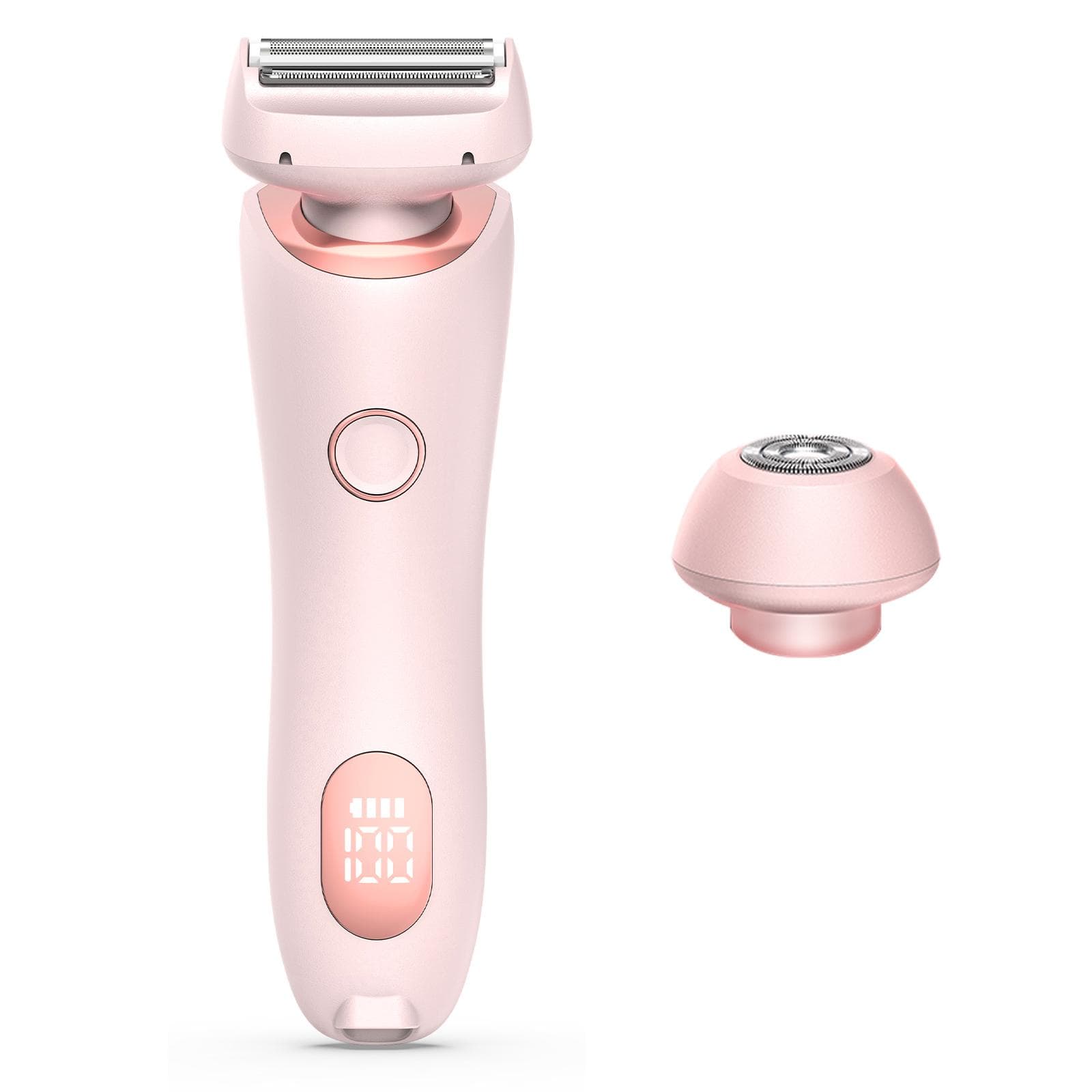 Home Electric Shaver Ladies Underarm Whole Body Hair Removal Private Shaver Dense Shaving Blade pink