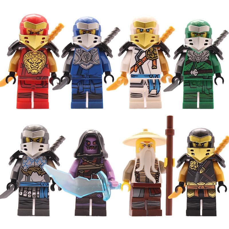 Movie Action Mini figures Building Blocks Bricks Model Set Kids Educational Gift for Children's Day No Box