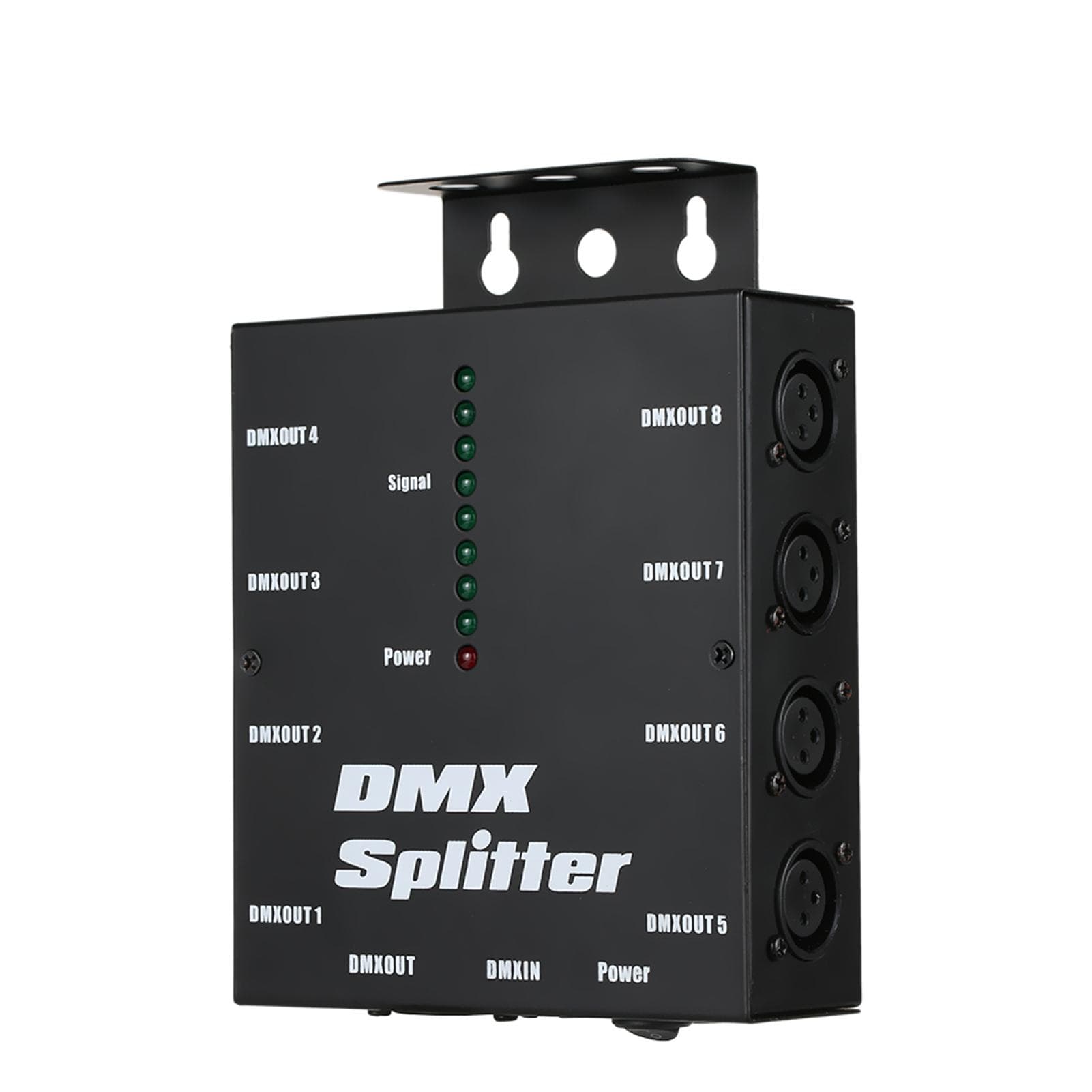 DMX512 Optical Splitter 8 Channels Distribution Amplifier for Party DJ Show Club Disco KTV Stage EU Plug