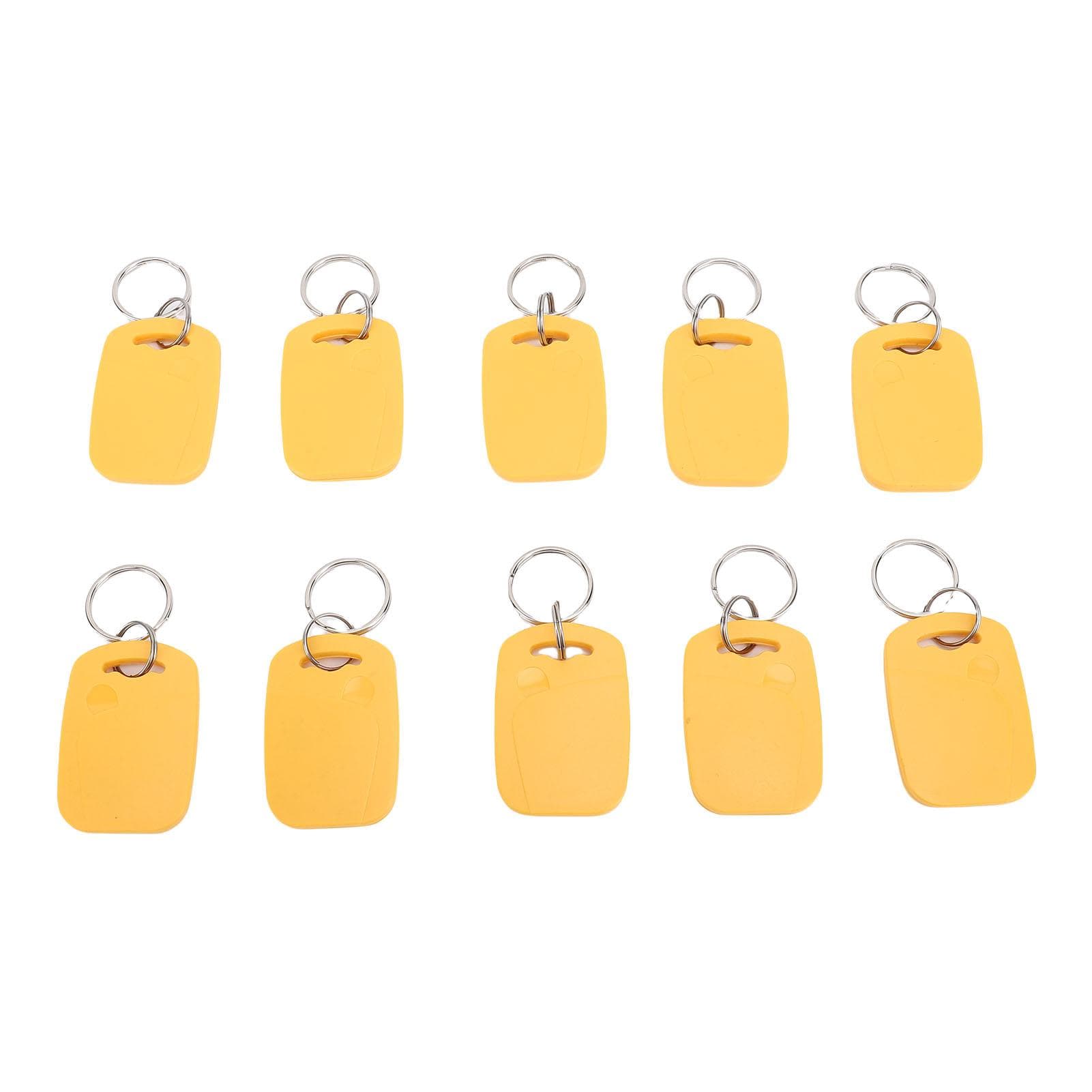 10pcs IC ID Cards Readable Writable Double Frequency Multifunctional Door Access ID Keyfobs for