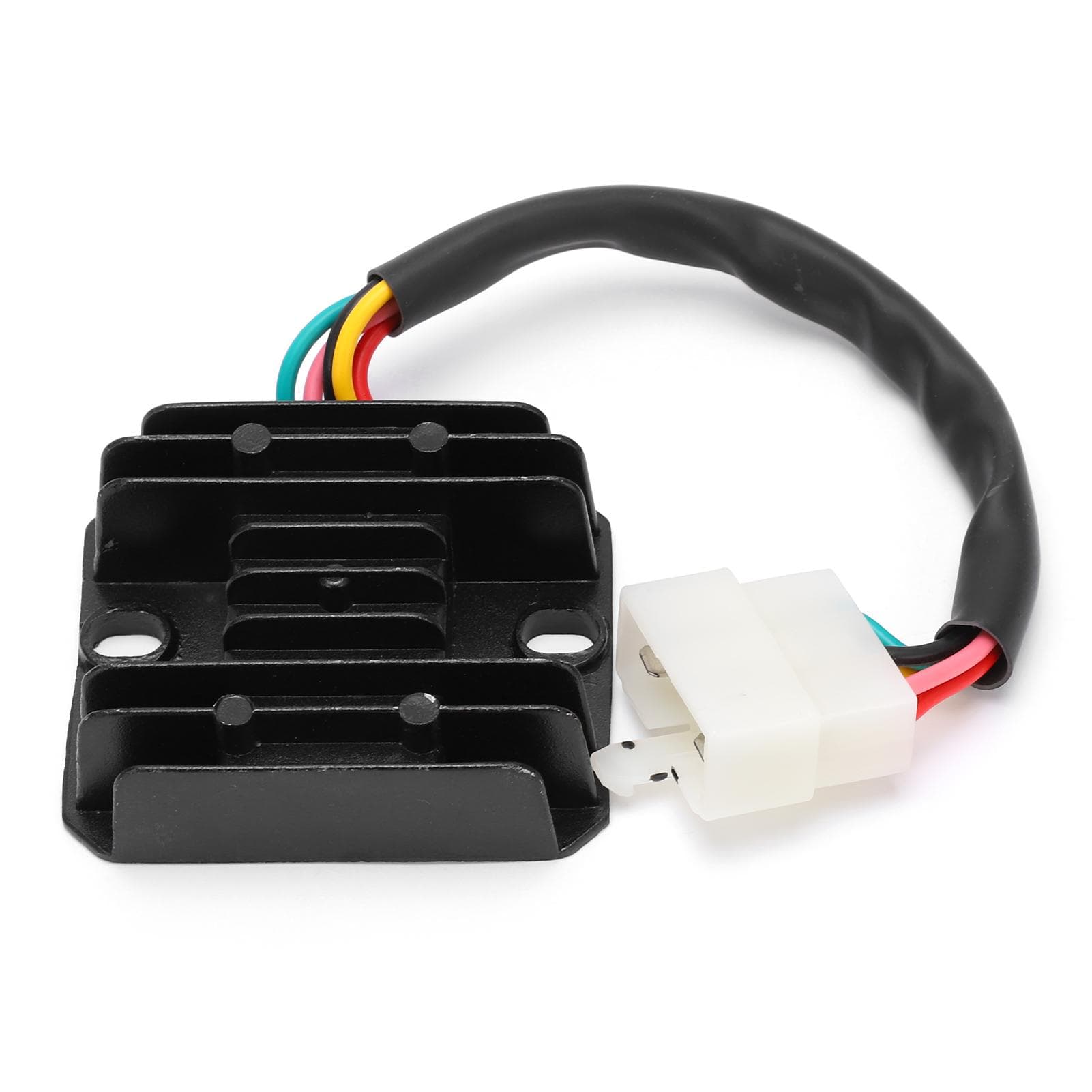 Voltage Regulator Rectifier 5?Wires Plug Replacement for GY6 125cc 150cc Scooter