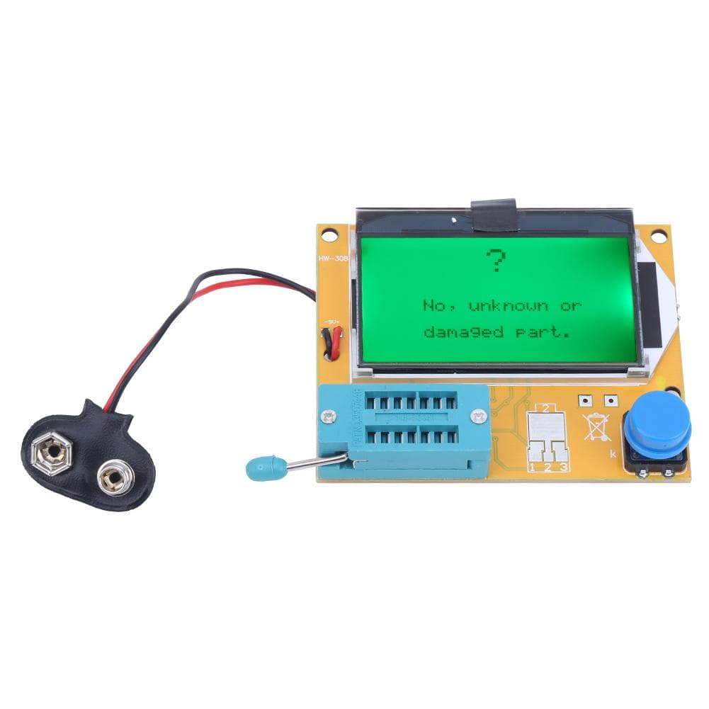 Transistor Tester Graphical Resistance Capacitance Checker Test Meters