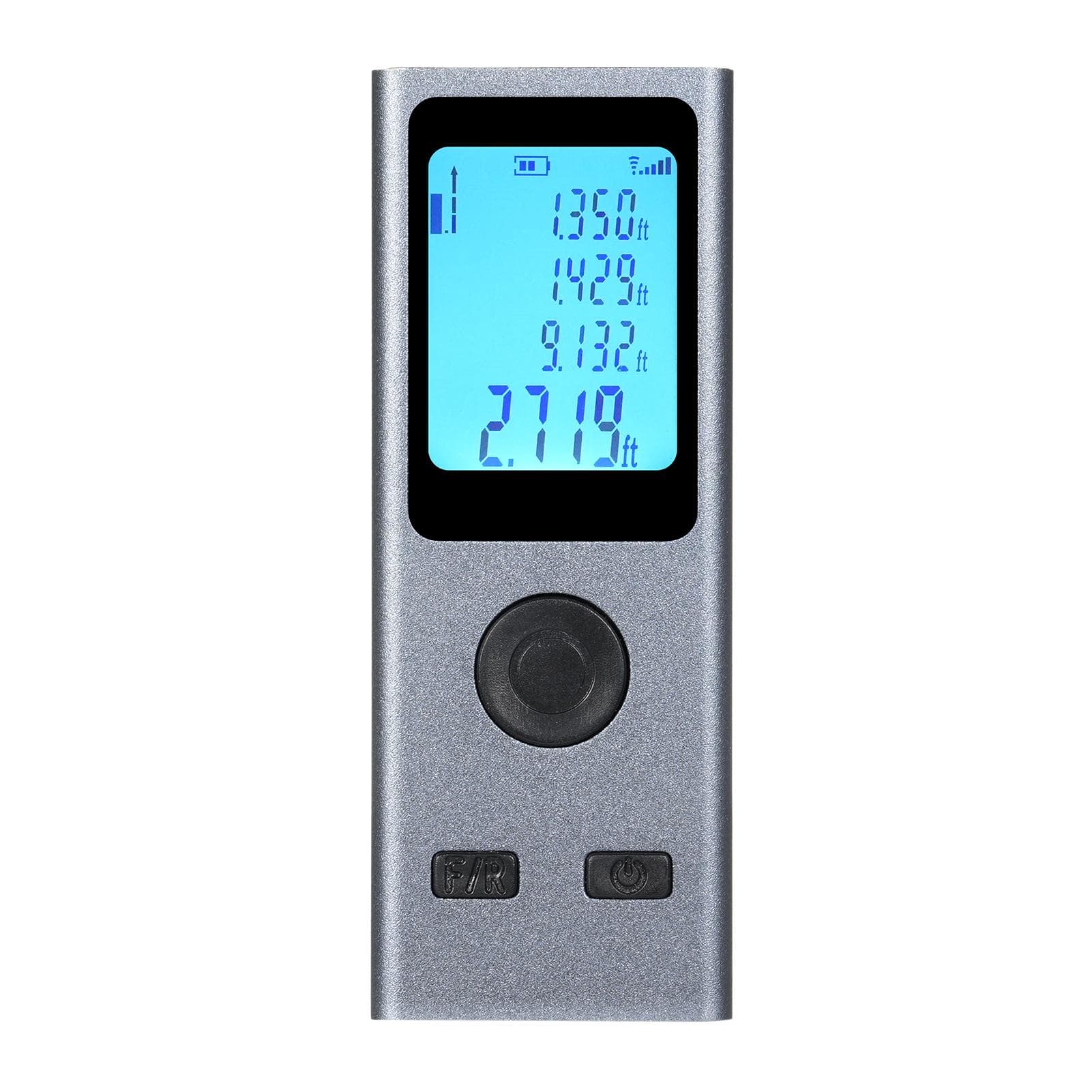 Mini Intelligent Laser Rangefinder Intelligent 30M Digital Laser Rangefinder USB Rechargeable 30M dark gray