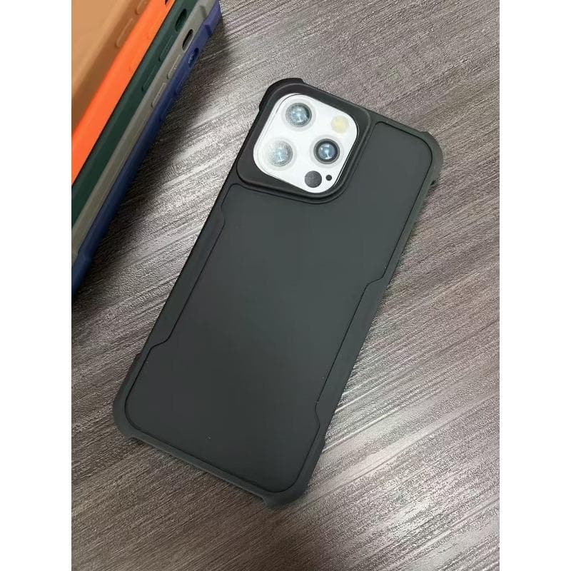 Four Corner Anti-fall Blade Case Suitable for IPhone16Promax Mobile Phone Matte Apple 15 Soft Shell Protective Case Apple 16Plus