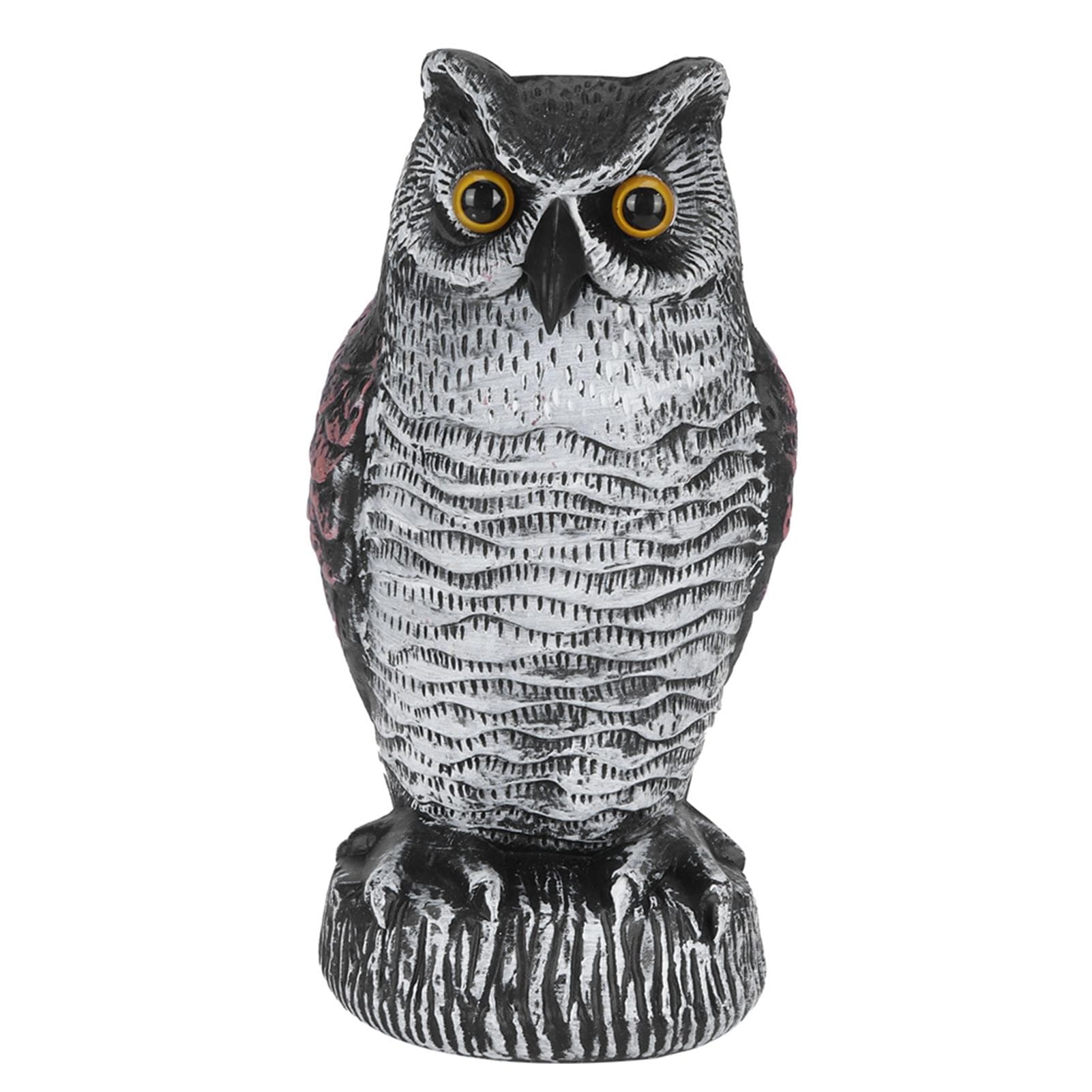 Fake Simulation Owl Statue Decoration Outdoor Garden Plastic Repeller Hunting Decoy1023?1
