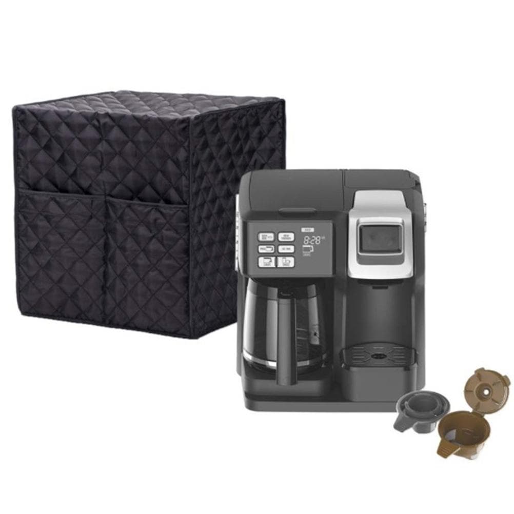 Smart Coffee Maker Cover Espresso Appliance Cover Kitchen Appliance Case With Two Big Pockets