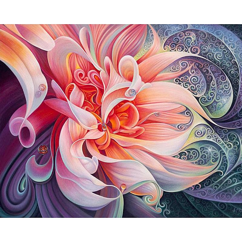 5d Diy Diamond Embroidery Peony Diamond Painting Cross Stitch Full Round Drill Rhinestone Painting 20X30CM
