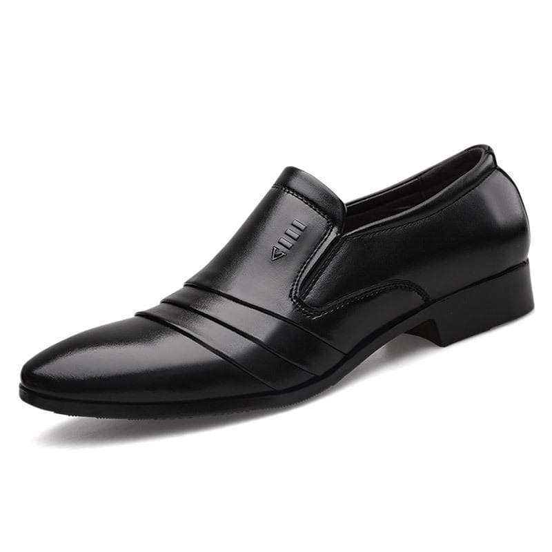 New Men's Business Dress Leather Shoes Pointed Toe Casual Shoes Men's Wedding Shoes 48