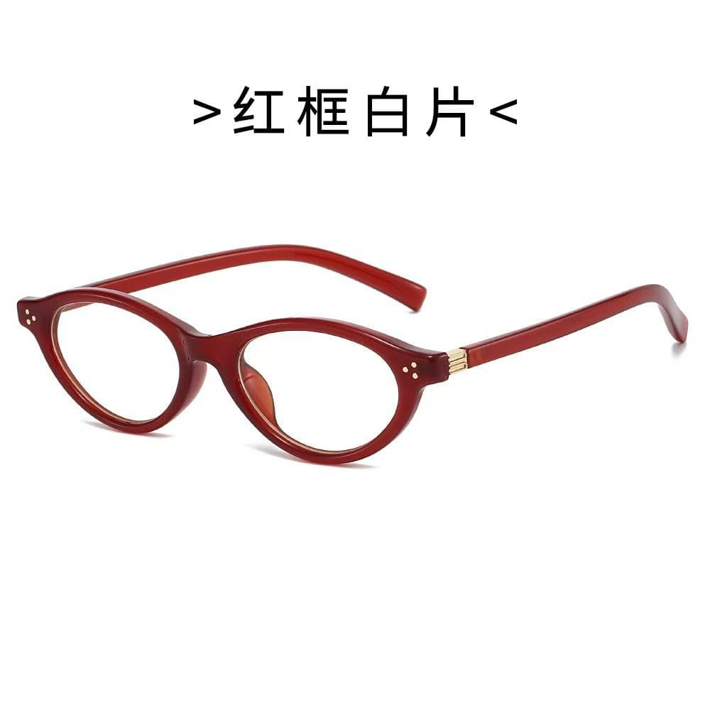 Oval Shape Women Sunglasses TR90 Material Anti-glare Fashion Sun Glasses Campus Style Men Sun Glass