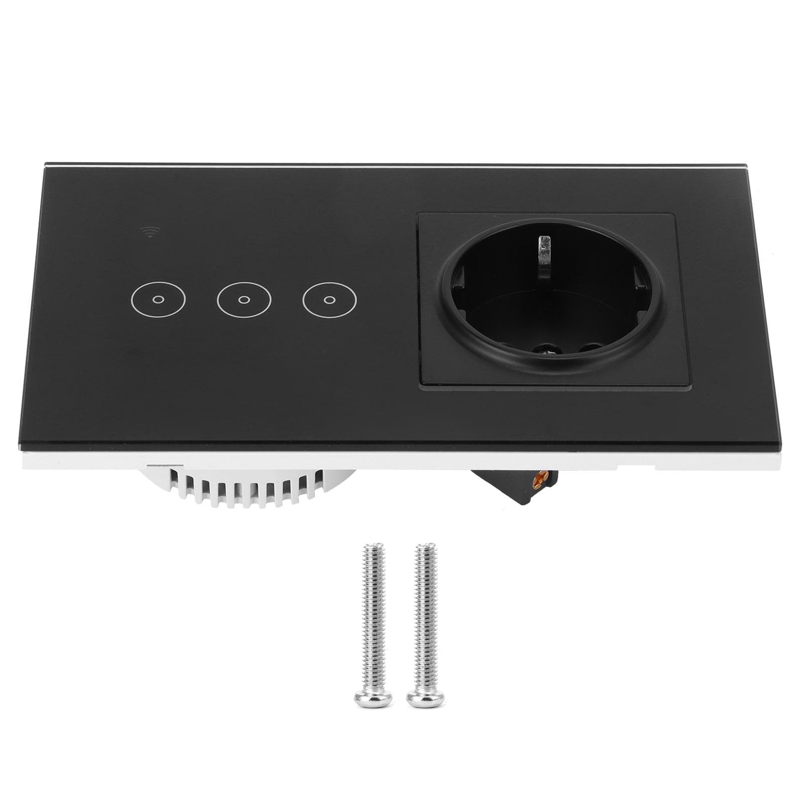Multifunction Smart Wall Switch with Socket WiFi Switch Socket for Tuya 95?/AC 10A