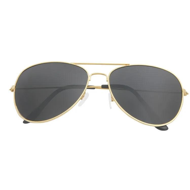 New Vintage Pilot Sunglasses for Men Women Metal Frame UV400 Protection Fashion Outdoor Shades Unisex