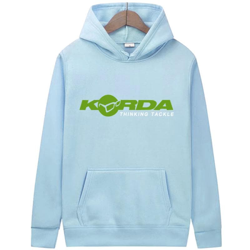 Korda Inspired Tribute Angling Fishing Fish Carp Hoodie Men Hooded Sweatshirts Outdoor Casual Pullover Couple Clothes Tops S-3XL L