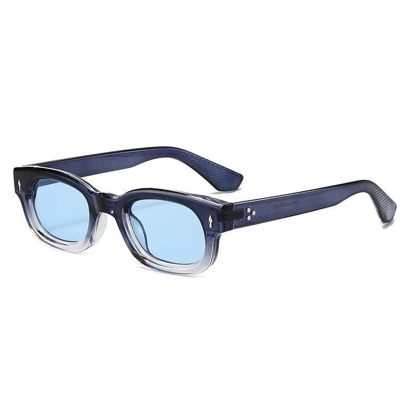 New Small Frame Vintage Sunglasses Women Men Luxury Brand Designer Eyewear Rice Nail Sun Glasses Popular Driving Shades 1PC