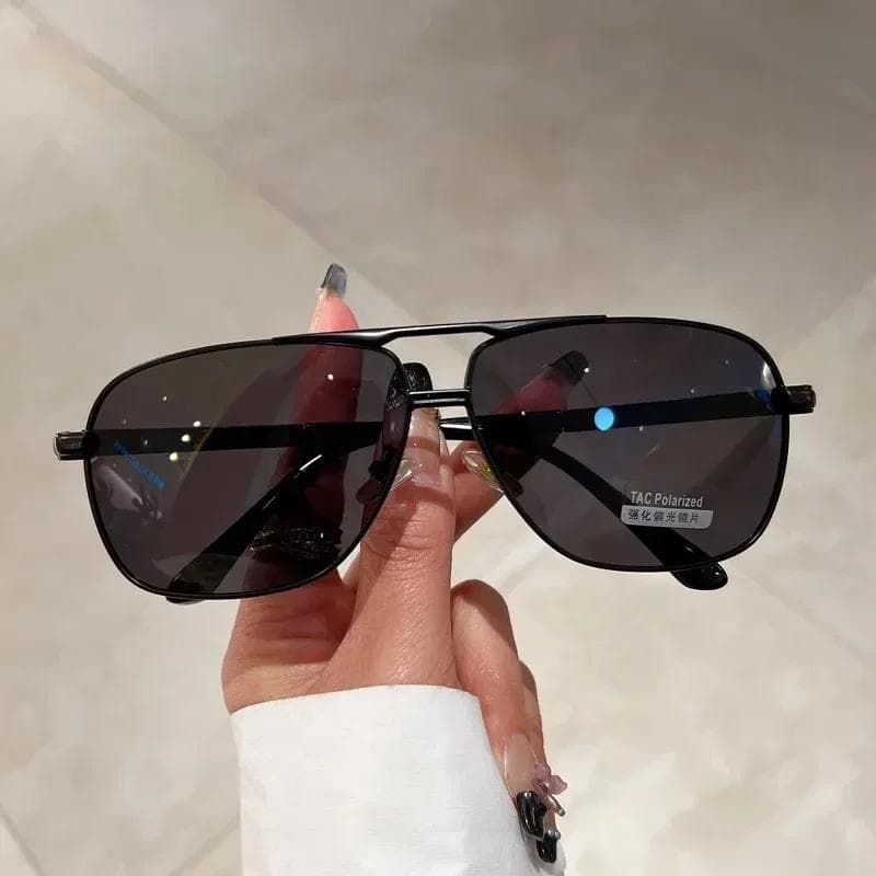 Vintage Pilot Sunglasses Men Women Trendy Photochromic Lens UV Protection Driving Fishing Outdoor Fashion