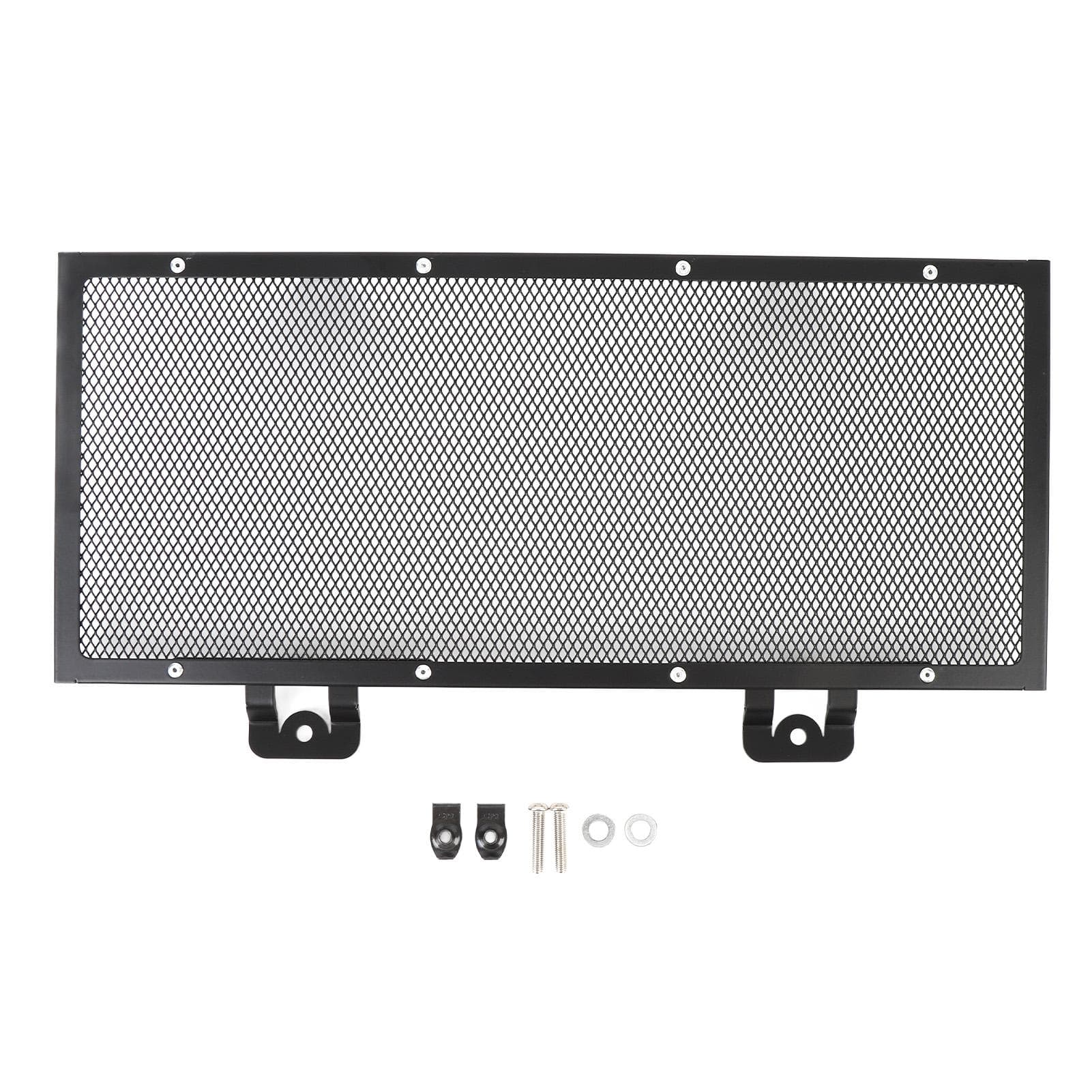 Motorcycle Radiator Grille Guard Cover Black Powder Coated Steel Radiator Grill Vents for 600 900