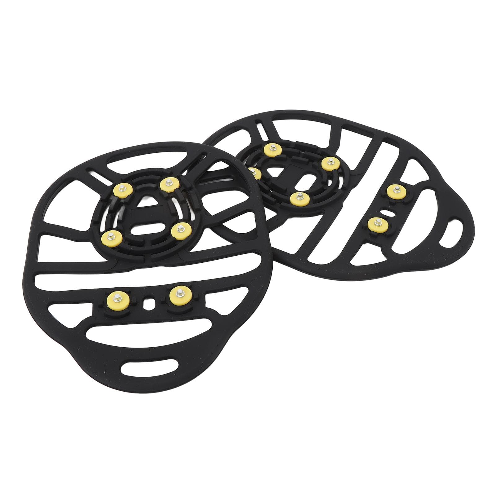 1 Pair 6 Studs Ice Snow Traction Cleats for Walking On Snow Ice Grips Ice Cleats for Shoes and