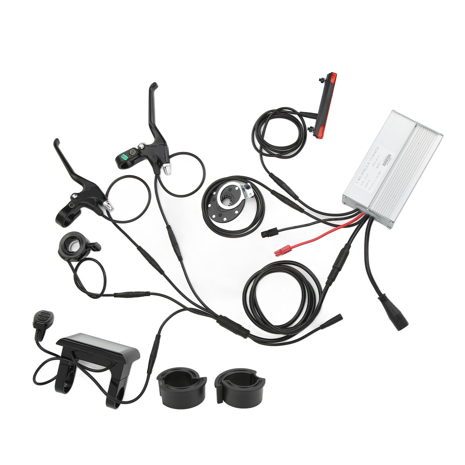 3648V 30A 1000W Electric Bike Motor Controller with S900 Display Meter Shifter Assist Sensor Brake