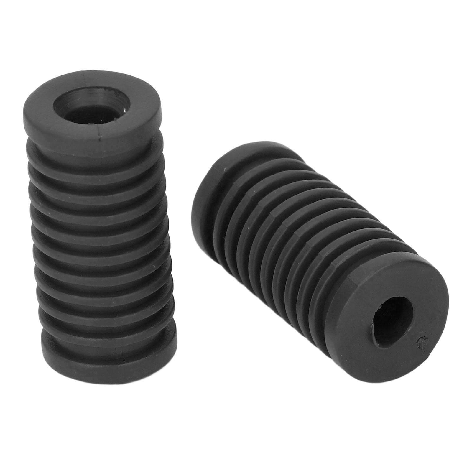 2PCS Motorcycle Gear Shifter Lever Cover Rubber Easy Installation Universal Fit Shift Lever Pedal black