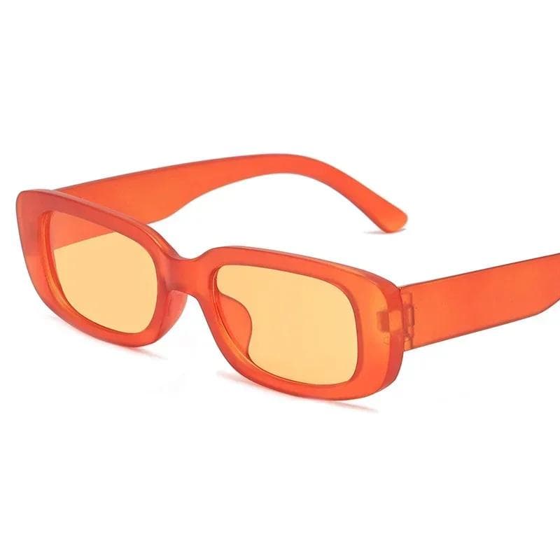 Fashion Women Vintage Small Square Sunglasses UV400 Protection Outdoor Travel Shade Eyewear Driving Goggles as picture