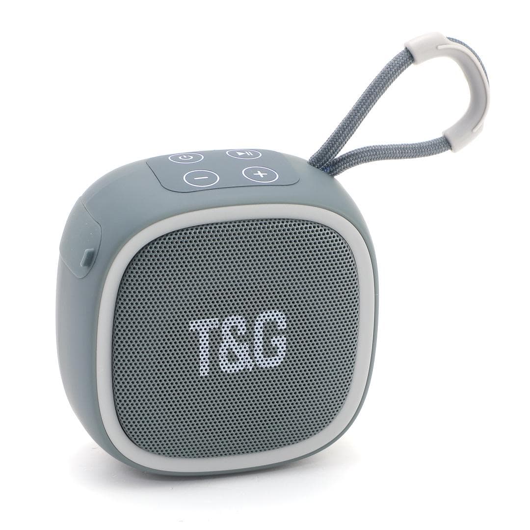TG659 Portable TWS Bluetooth Speaker - Outdoor Sports & Travel-Ready Mini Speaker gray