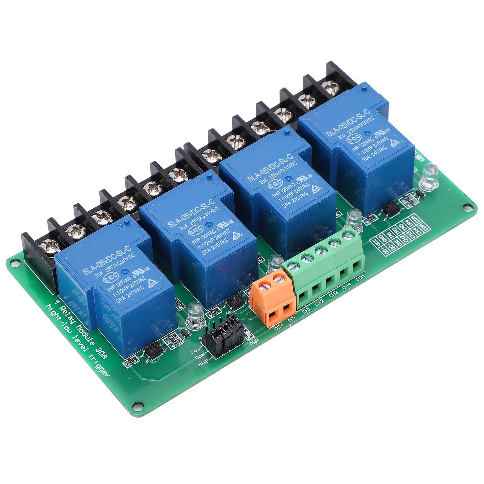 Relay Module 4 Channel Circuit Automatic Control High Low Level Trigger Electronic Component5V