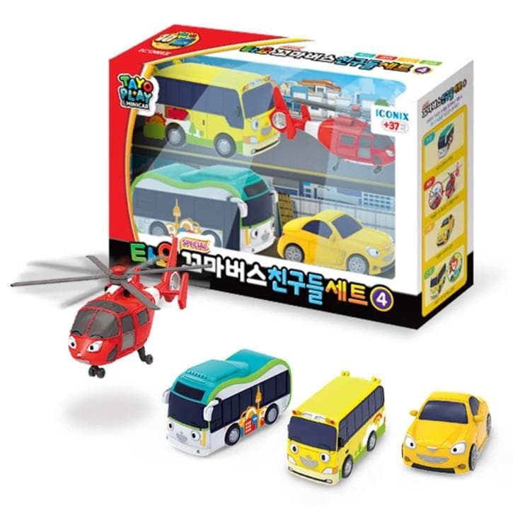 [Tayo] Special Little Bus Friends Double Set / Friends Set (Select from 16 types), Korean toys Friends Set 4