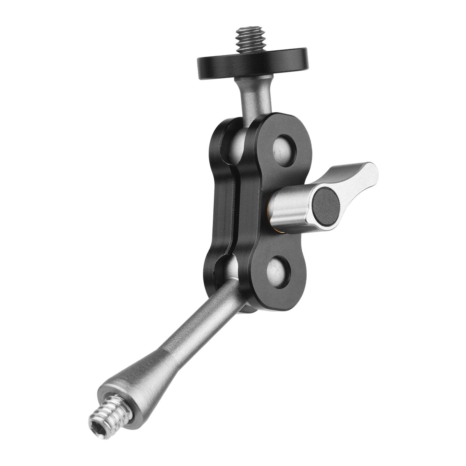 Andoer MA-95 Magic Arm Extension Bracket Monitor Mount Adapter Aluminum Alloy 1/4 Inch Screws Pack of 1