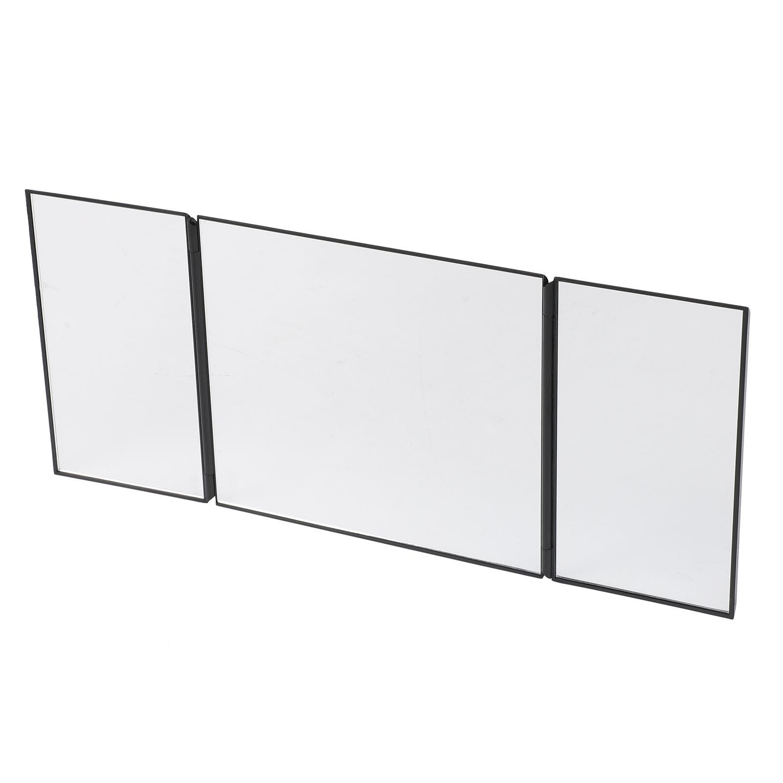 Foldable Car Sun Visor Vanity Mirror Trifold Makeup Travel Vanity Mirror Universal for Truck SUV